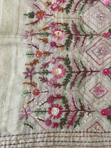 Handworked Blended tussar silk saree MS90543 (16)