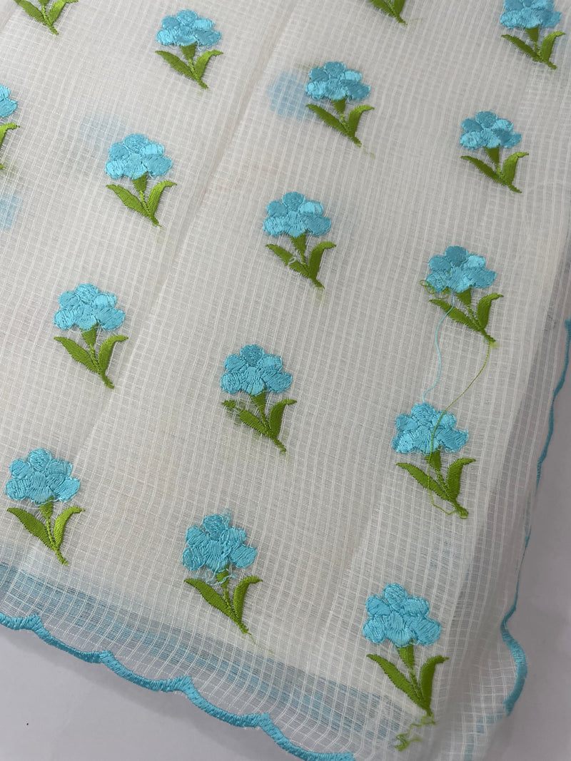 NetkKota saree with embroidery MS6868