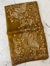 Silk organza saree with aari embroidery - MS14923