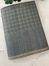 Tussar mix Semi silk saree with small zari weaving MSS8925