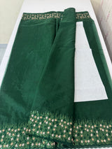 Organza saree with embroidery borders - MSH907