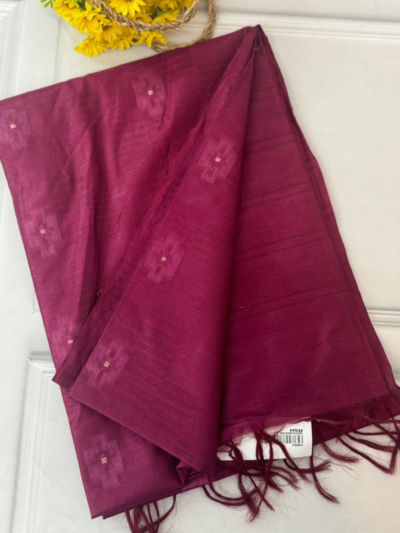 Semi tussar saree MS871