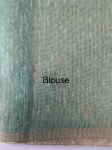 Soft Jute tissue saree with embroidery MJT671