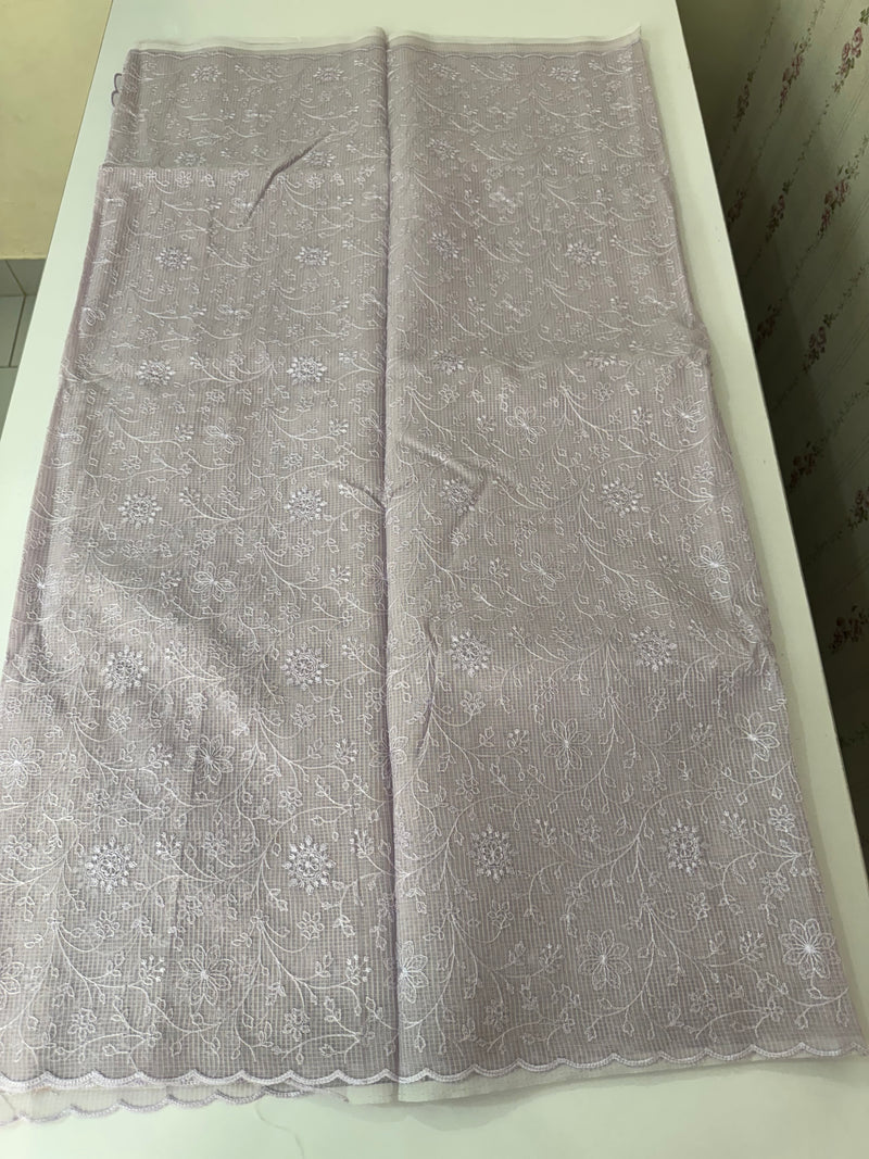 NetKota thread work saree MSH106- Lavender