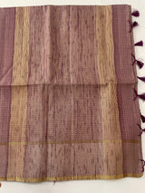 Tussar mix Semi silk saree with thread work MSS8930