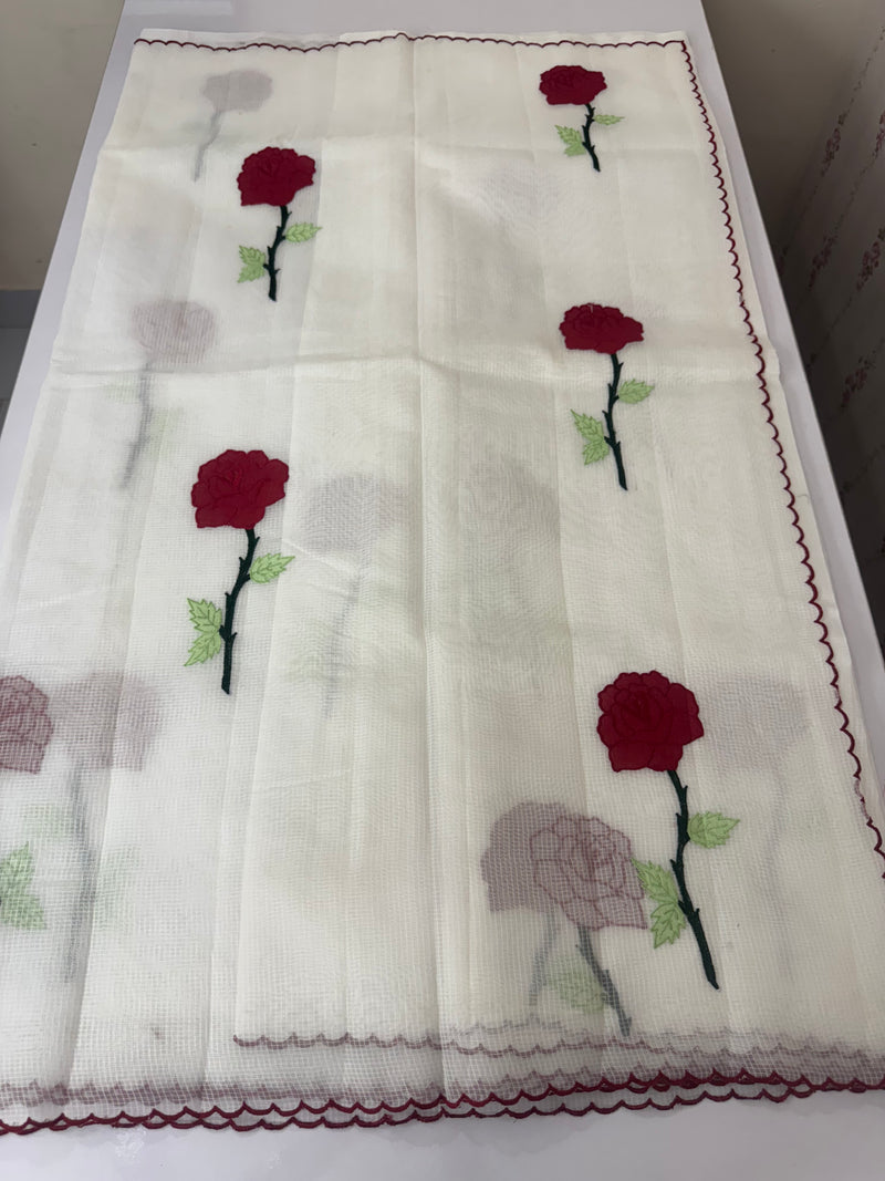 NetKota saree with Applique work MSH130