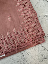 Blended tussar saree with cutwork - MSHK691 NudePeach