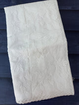 NetKota Applique work saree with net pallu   -MSH144 (2) White