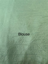 Soft Crush Organza Applique work saree with tissue applique work MS14978 CyanBlue