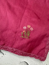 Art silk saree with embroidery SVPSMC • Pink