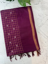 Bhagalpuri Semi tussar saree MS896 Vadamalli