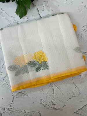 Soft Netkota saree with embroidery MSH283