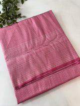 Pastel soft silk Saree - MKP930 CoralPink