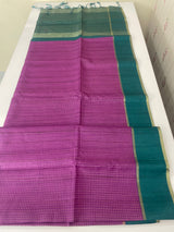 Semi silk saree with zari weaving  MSG6161