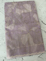 Semi organza saree with thread work - MSH910