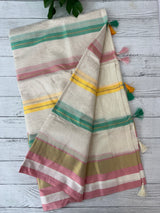 Semi Chanderi saree MS9899