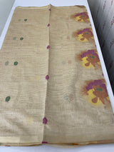 Jamdani silk Cotton Saree with thread work MSJ790
