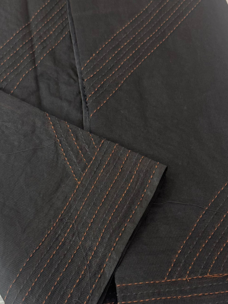 Supernet saree with kanta work MCJ5422