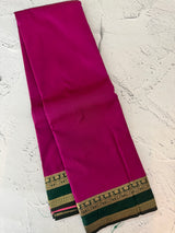 Semi Kanchi pattu saree with broacde blouse MBS7845