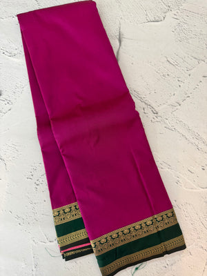 Semi Kanchi pattu saree with broacde blouse MBS7845
