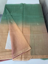 Pure Mul chanderi saree with hand chikankari work - MSM511