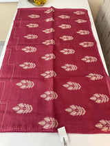 Soft kota silk saree with embriodery MS14809- Pink