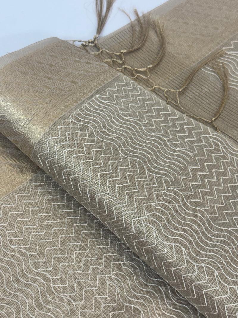 Tissue silk saree MTTS65