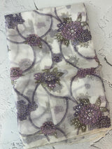 Handworked chiffon Organza saree MCS4534