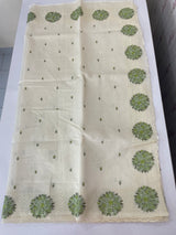 Moonga checks saree with embroidery MSH2898