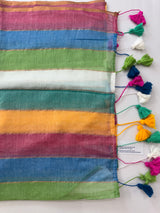 Rainbow Soft mulcotton saree MS4436