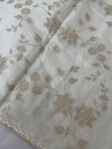 Kota saree with tissue applique work - MSH227