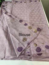 Phulkari NetKota embroidery saree - MPKS902