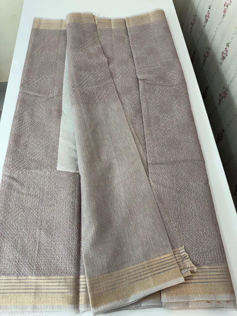 NetKota thread work saree MS2287- DuskyMauve