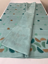 Semi silk saree MS67449 - Blue