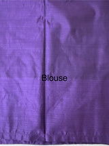 Semi silk saree with blouse MBS7854