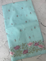 Netkota embriodery saree MS1494 LightBlue