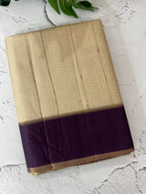 Semi silk saree with zari weaving  MSG6161