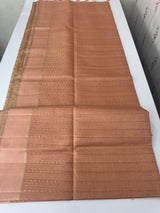 Semi silk saree with zari weaving  MSG6161 DustyPeach
