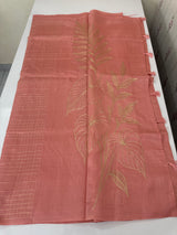Tussar finish soft silk saree with thread work MTS955
