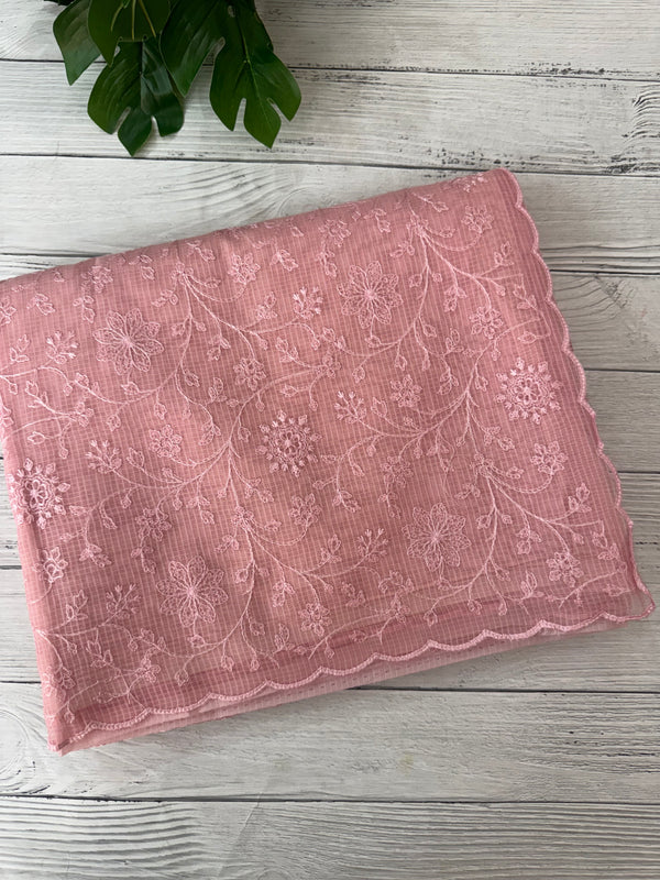 NetKota thread work saree MSH106 - Pink