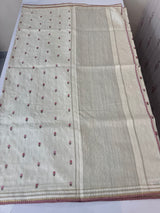 Blended soft tussar saree with thread work MTS9965