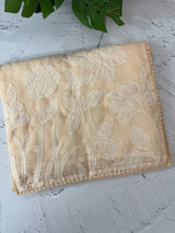 Soft kota silk saree with applique work MS15017