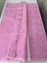 NetKota Applique work saree  MSH198 - Pink2