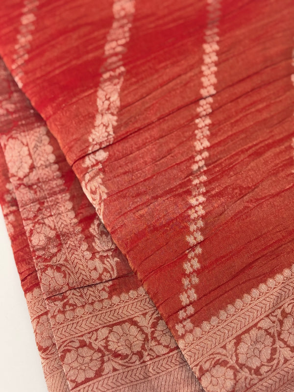 Banarasi crush georgette saree- MS1341