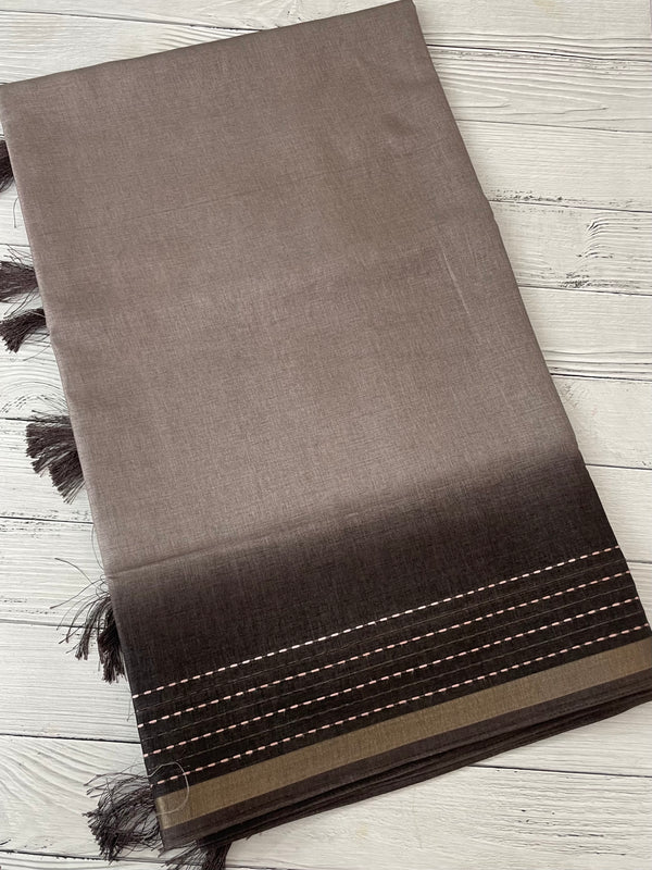 Soft Semi silk saree with thread work MSR698