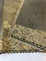 Kota Supernet saree with applique work MSH102