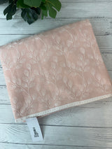 Kota cotton silk embriodery saree MS1455 -PastelPeach