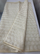 Phulkari NetKota embroidery saree - MNK677 (1)