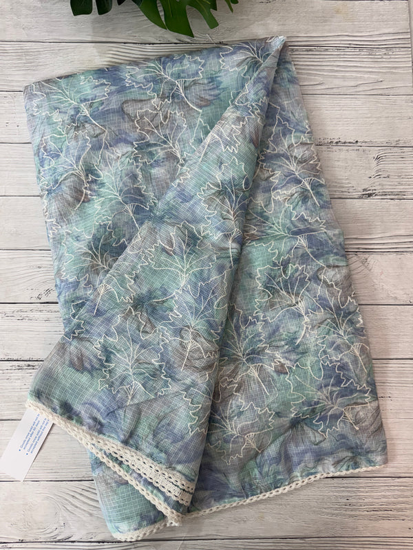 Soft kota checks saree with embroidery SVPSSR