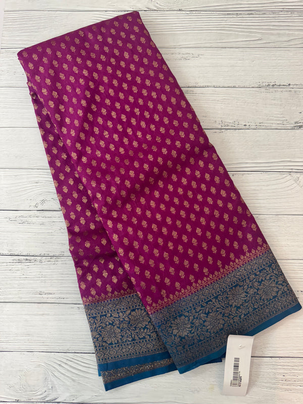Banarasi viscose Georgette saree MKGS611